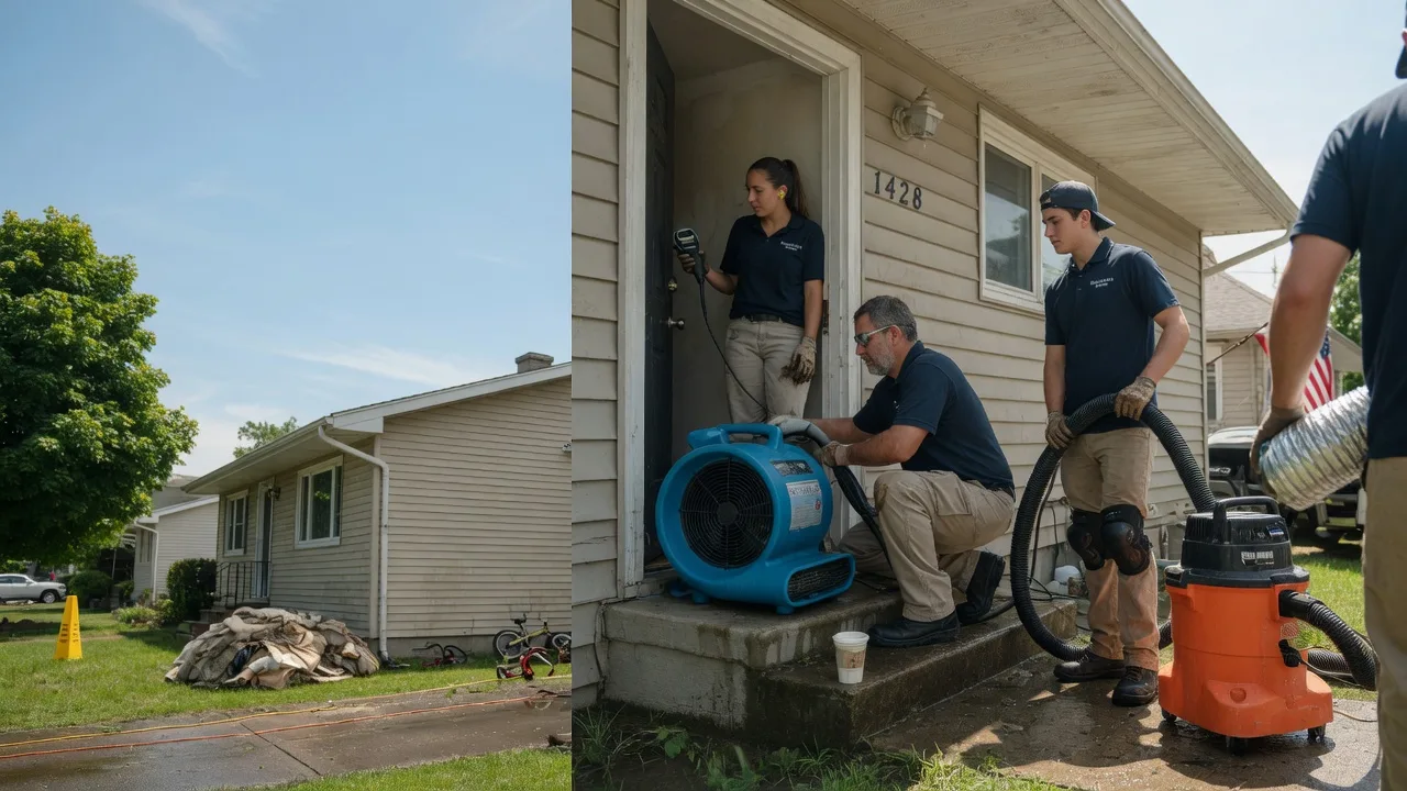 Water Damage Restoration in English, IN near me